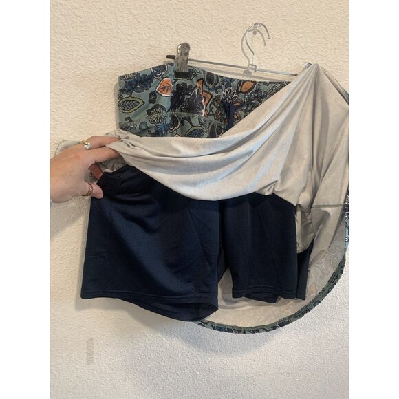 (G-208) Blevonh Active Outdoor/Tennis Skort‎ With Pockets 2XL floral - Picture 4 of 6